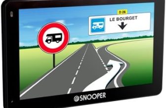 Notre test du GPS camping-car Snooper CC2200