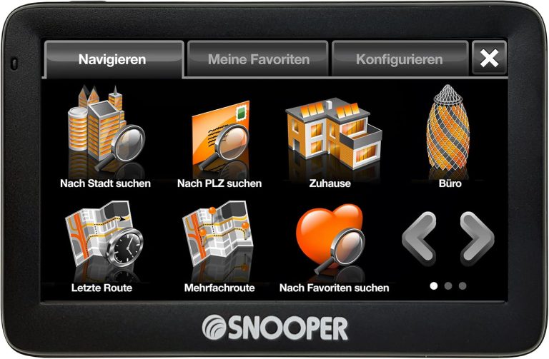 GPS Camping-Car Snooper Ventura S5100 Plus, Écran 5 Pouces, Cartographie Europe/UK à Vie, Guidage de Jonction