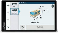 Notre test du GPS Camping car Garmin Camper 770 LMT-D